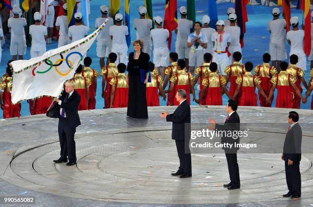 Closing Ceremonyrogge Jacques President Ioc, Qi Liu Beijing Olympic Committe President Boca, Jinlong Guo Mayor Beijing, Johnson Boris Mayor London...