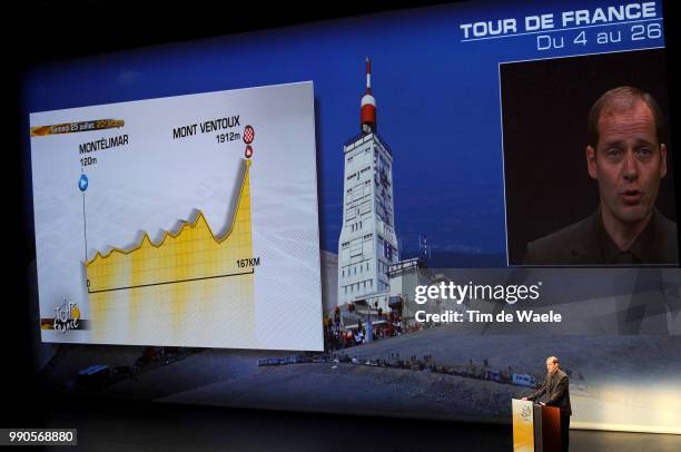 Presentation Tour De France 2009Christian Prudhomme Tdf Directeur, Ronde Van Frankrijk, Tdf, Tim De Waele