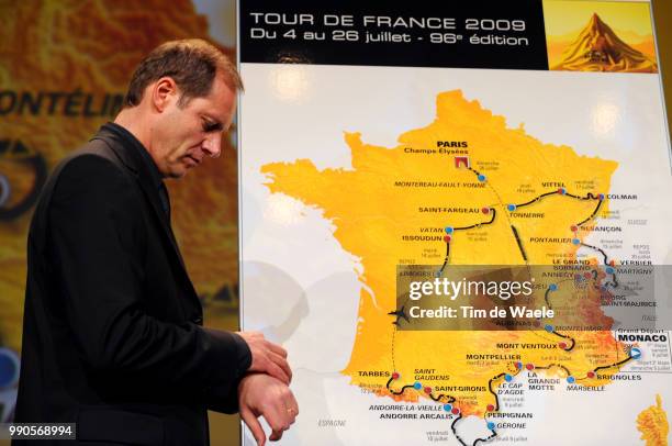 Presentation Tour De France 2009Christian Prudhomme Tdf Directeur, Ronde Van Frankrijk, Tdf, Tim De Waele