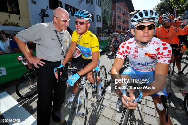 Tour Of Germany, Stage 1Roland Hofer Race Director, Brett Lancaster Yellow Jersey, Marcus Fothen Mountain Jersey, Kitzbuhel - Hochfugen , Deutschland...