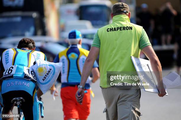 Tour Of Germany, Stage 1Illustration Illustratie, Chaperon, Anti-Doping Controle, Andrey Zeits Team Astana, Kitzbuhel - Hochfugen , Deutschland Tour,...