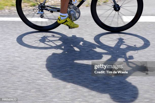 Tour Of Germany, Stage 2Gerdemann Linus Yellow Jersey, Illustration Illustratie, Shadow Hombre Schaduw, Munchen - Region Hesselberg /Deutschland...