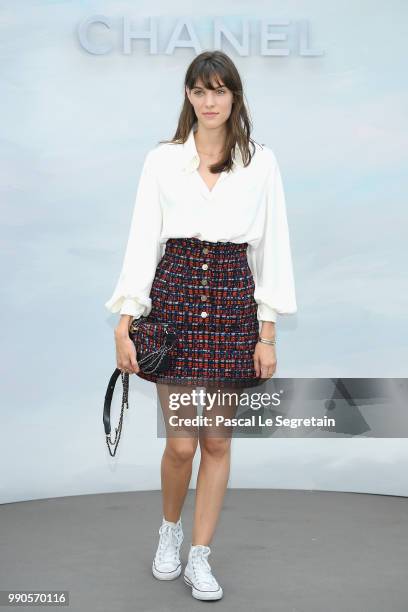 Charlotte Cardin attends the Chanel Haute Couture Fall Winter 2018/2019 show as part of Paris Fashion Week on July 3, 2018 in Paris, France.