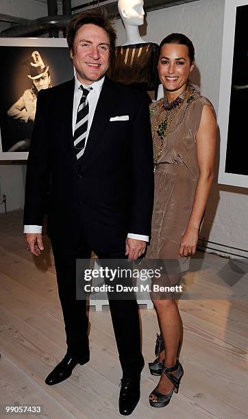 Simon and Yasmin Le Bon attend the party to celebrate Browns' 40th Anniversary, at The Regent Penthouses and Lofts on May 12, 2010 in London, England.