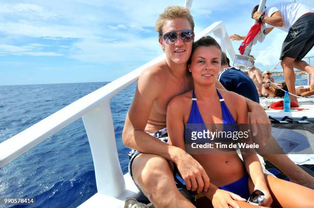 Curacao Hollidays Wouter Weylandt + An-Sophie Girlfriend Copine Vriendin, Lions Dive Hotel, Tim De Waele