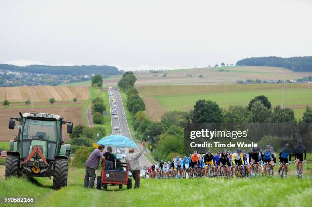 Tour Of Germany, Stage 5Illustration Illustratie, Peleton Peloton, Farmer Fermier Boer, Landscape Paysage Landschap /Mainz - Winterberg , Deutschland...