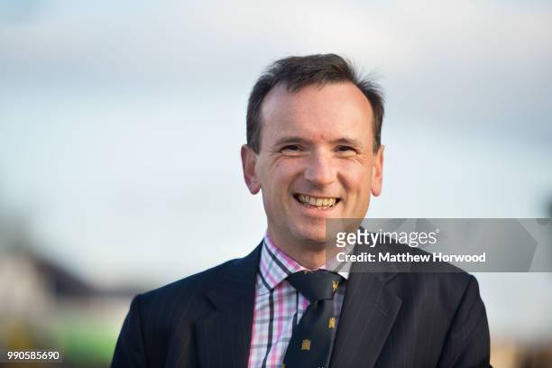 Secretary of State for Wales and MP for the Vale of Glamorgan Alun Cairns poses for a picture on April, 4 2016 in Cardiff, United Kingdom.