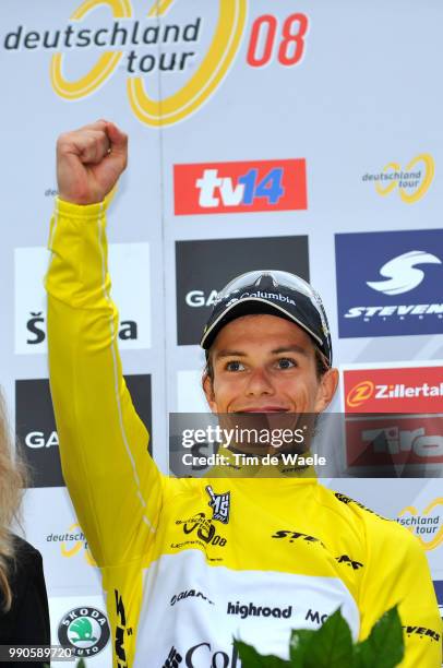 Tour Of Germany, Stage 8Podium, Gerdemann Linus Yellow Jersey, Celebration Joie Vreugde /Bremen - Bremen , Time Trial, Contre La Montre, Tijdrit,...