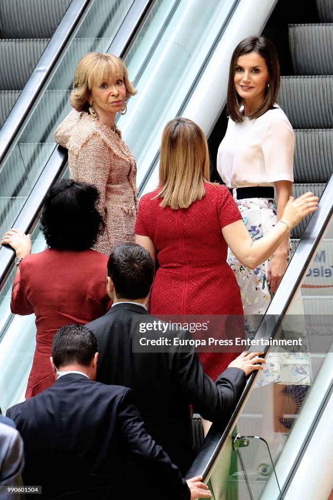 Queen Letizia Attends An Event Organized By 'Mujeres Por Africa' Foundation