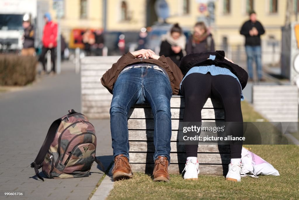 Break in the winter sun