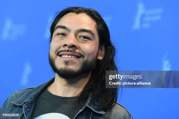 February 2018, Germany, Berlin, Berlinale 2018, photocall, 'Museum' : Actor Bernardo Velasco. The film runs in the 'Berlinale Special' section as...