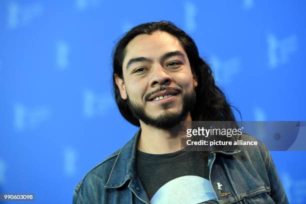 February 2018, Germany, Berlin, Berlinale 2018, photocall, 'Museum' : Actor Bernardo Velasco. The film runs in the 'Berlinale Special' section as...