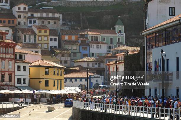 Tour Of Spain, Stage 15Illustration Illustratie, Peleton Peloton, Cudillero City Ville Stad, Landscape Paysage Landschap /Cudillero - Ponferrada ,...