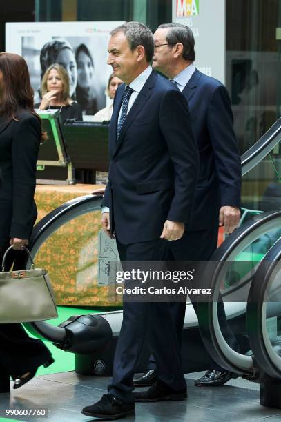 Jose Luis Rodriguez Zapatero attends an event organized by 'Mujeres por Africa' Foundation on July 3, 2018 in Madrid, Spain.