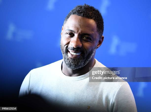 February 2018, Germany, Berlin, Photocall: Director Idris Elba. The film is screened within the category "Panorama" at the Berlin International Film...