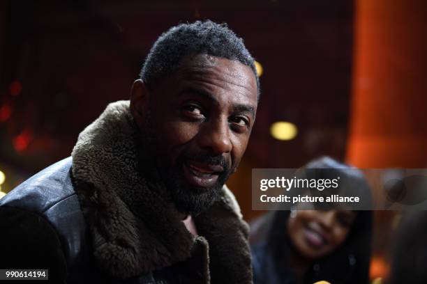 February 2018, Germany, Berlin, premiere: Director Idris Elba. The film is screened within the category "Panorama Special" at the Berlin...