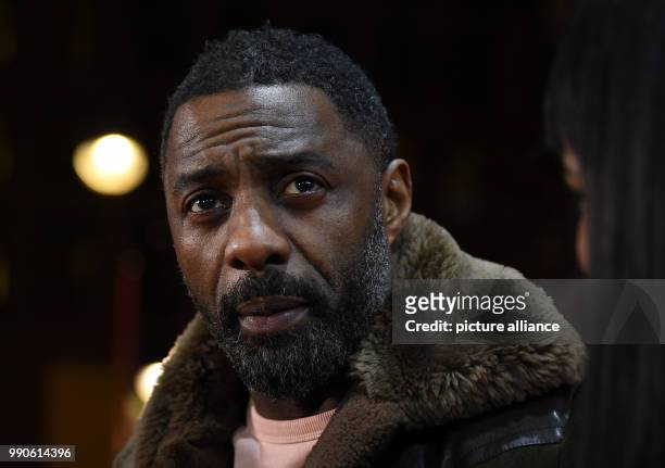 February 2018, Germany, Berlin, premiere: Director Idris Elba. The film is screened within the category "Panorama" at the Berlin International Film...