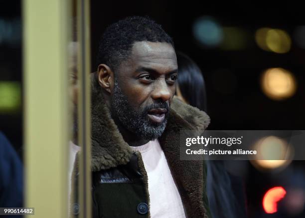 February 2018, Germany, Berlin, premiere: Director Idris Elba. The film is screened within the category "Panorama Special" at the Berlin...