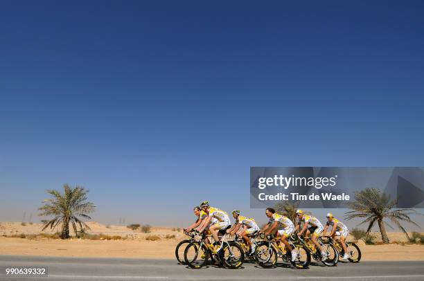 Tour Qatar, Training Team Columbiaillustratie Illustration, Dessert Woestijn, Qlandscape Paysage Landschap, Cavendish Mark , Barry Micha?L ,...