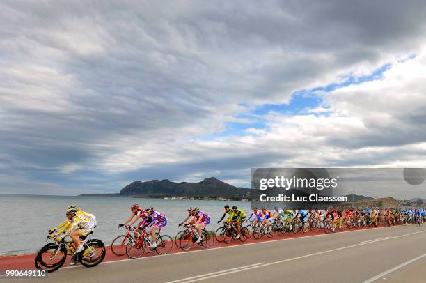 Tour Mallorca, Stage 3Illustration Illustratie, Peleton Peloton, Sky Ciel Lucht, Landschap Paysage Landschap /Inca - Inca /Volta Ciclista Mallorca,...