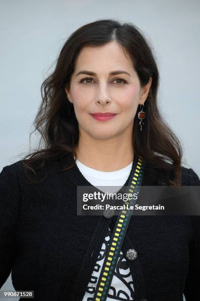 Amira Casar attends the Chanel Haute Couture Fall Winter 2018/2019 show as part of Paris Fashion Week on July 3, 2018 in Paris, France.