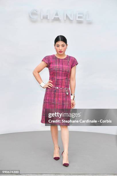 Princess of Thailand Sirivannavari Nariratana attends the Chanel Haute Couture Fall/Winter 2018-2019 show as part of Haute Couture Paris Fashion Week...