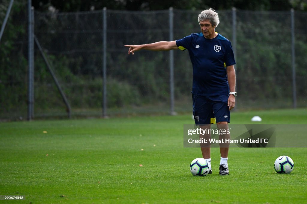 West Ham Pre-Season Tour to Switzerland