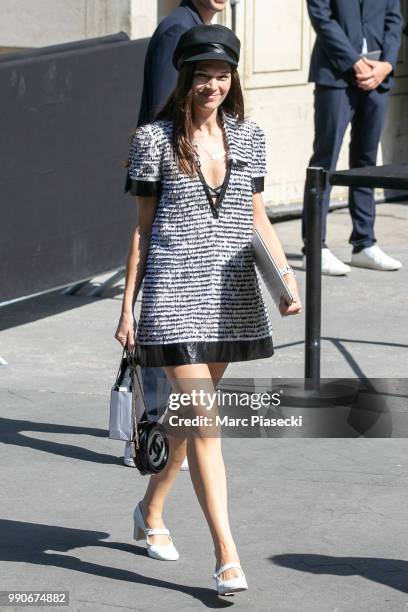 Actress Anna Brewster attends the Chanel Haute Couture Fall/Winter 2018-2019 show as part of Paris Fashion Week on July 3, 2018 in Paris, France.