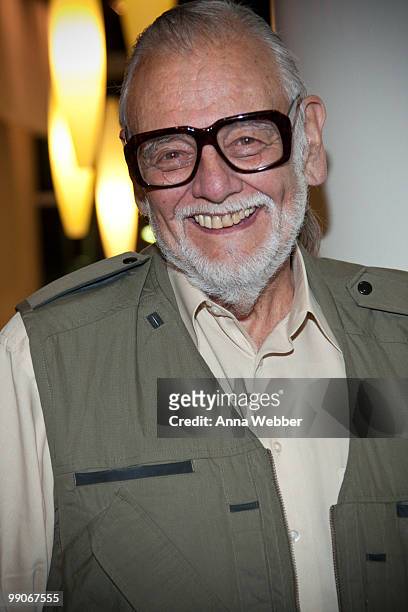 Director George A. Romero attends "Survival Of The Dead" Los Angeles Premiere at ArcLight Cinemas on May 11, 2010 in Hollywood, California.
