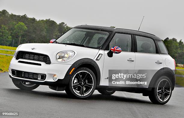 Mini Cooper Countryman is displayed at New Jersey Motorsport Park in Millville, New Jersey, U.S., on Tuesday, May 11, 2010. Bayerische Motoren Werke...