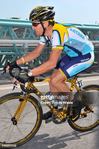 100Th Giro D'Italia 2009, Stage 2Lance Armstrong /Jesolo - Trieste , Tour Of Italy, Tour Italie, Ronde Van Italie, Rit Etape, Tim De Waele