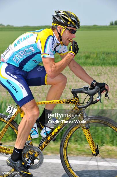 100Th Giro D'Italia 2009, Stage 2Lance Armstrong , Ravitaillement Bevoorrading, Jesolo - Trieste , Tour Of Italy, Tour Italie, Ronde Van Italie, Rit...