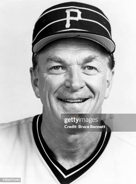 Manager Chuck Tanner of the Pittsburgh Pirates poses for a portrait during MLB Spring Training circa March, 1983 in Bradenton, Florida.