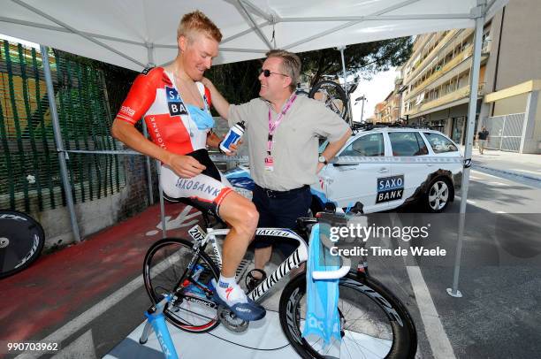 100Th Giro D'Italia 2009, Stage 12Bak Lars Ytting / Joost De Maeseneer Doctor Dokter Docteur, Sestri Levante - Riomaggiore , Time Trial, Contre La...