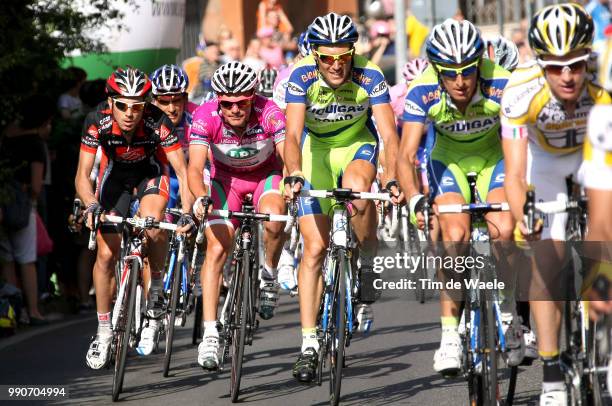 100Th Giro D'Italia 2009, Stage 14Basso Ivan / Di Luca Danilo Purple Jersey, David Duran Arroyo , Campi Bisenzio - Bologna , Tour Of Italy, Tour...