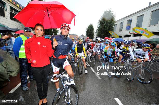 64Th Tour Of Spain - Vuelta, Stage 2Start, Cancellara Fabian Yellow Jersey, Rain Pluie Regen /Assen - Emmen /Tour D'Espagne, Ronde Van Spanje, Rit...