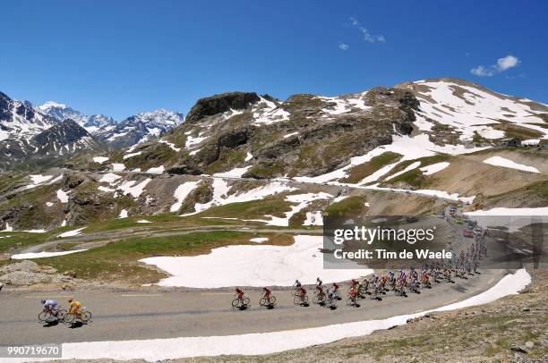 61Th Criterium Dauphine Libere, Stage 7Illustration Illustratie, Col Du Galibier, Peleton Peloton, Mountains Montagnes Bergen, Snow Neige Sneeuw,...