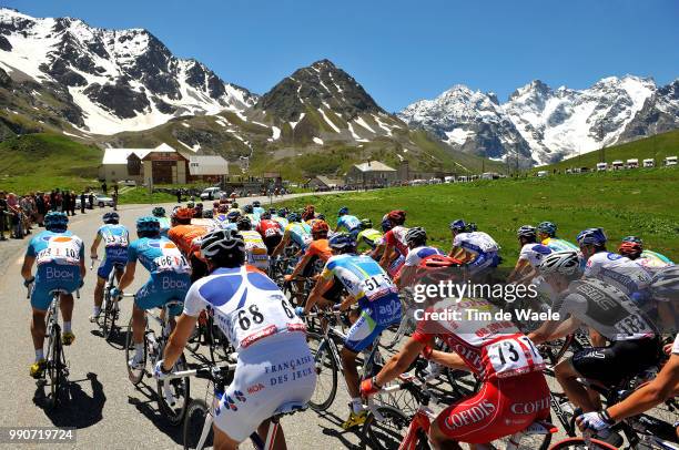 61Th Criterium Dauphine Libere, Stage 7Illustration Illustratie, Col Du Galibier, Peleton Peloton, Mountains Montagnes Bergen, Snow Neige Sneeuw,...