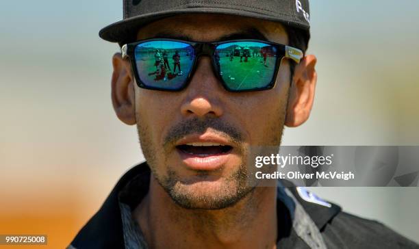 Donegal , Ireland - 3 July 2018; Rafa Cabrera Bello of Spain on the practice range ahead of the Dubai Duty Free Irish Open Golf Championship at...