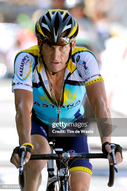 Tour De France 2009, Stage 15Arrival, Armstrong Lance , Arrivee Aankomst /Pontarlier - Verbier Rit Etape, Tdf, Ronde Van Frankrijk, Tim De Waele