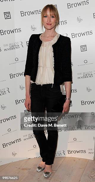Jade Parfitt attends the party to celebrate Browns' 40th Anniversary, at The Regent Penthouses and Lofts on May 12, 2010 in London, England.