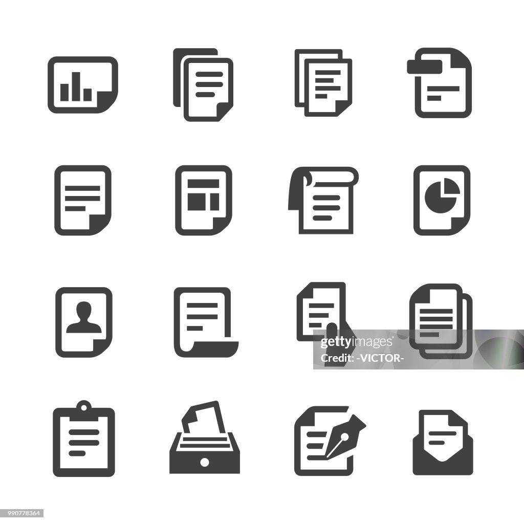Document Icons - Acme Series