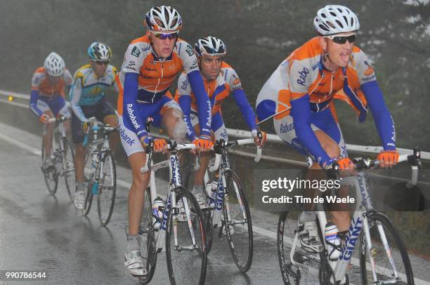 64Th Tour Of Spain - Vuelta, Stage 19Gesink Robert , Pieter Weening , Juan Manuel Garate / Team Rabobank / Avila - La Granja Real Fabrica De...