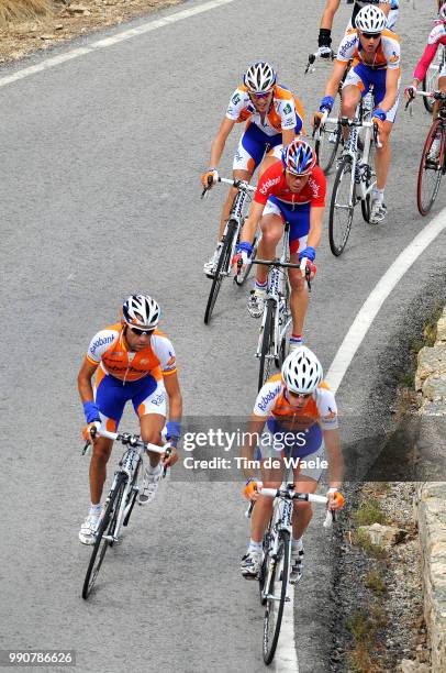 64Th Tour Of Spain - Vuelta, Stage 19Gesink Robert Team Rabobank / Bram Tankink , Juan Manuel Garate / Koos Moerenhout / Pieter Weening / Avila - La...