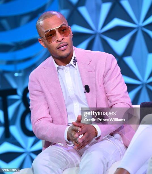 Speaks onstage at the Genius Talks during the 2018 BET Experience at the Los Angeles Convention Center on June 23, 2018 in Los Angeles, California.