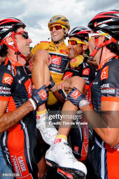 64Th Tour Of Spain - Vuelta, Stage 21Arrival, Valverde Alejandro Yellow Jersey, Lopez David / Moreno Daniel / Garcia Acosta J. Vicente / Team Caisse...