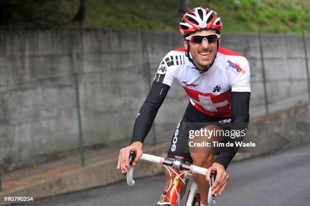 Wc Mendrisio, Training Fabian Cancellara / Suisse Switserland Zwitserland, Team Equipe Ploeg /World Championship/ Championat Du Monde,...