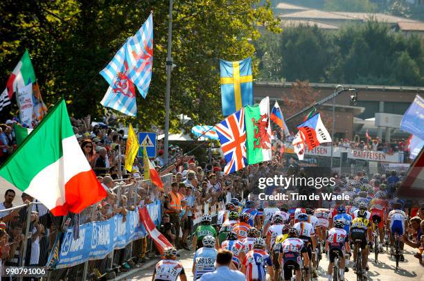 Road World Championships, Road Men Eliteillustration Illustratie, Peleton Peloton, Fans Supporters Public Publiek, Landscape Paysage Landschap /19...