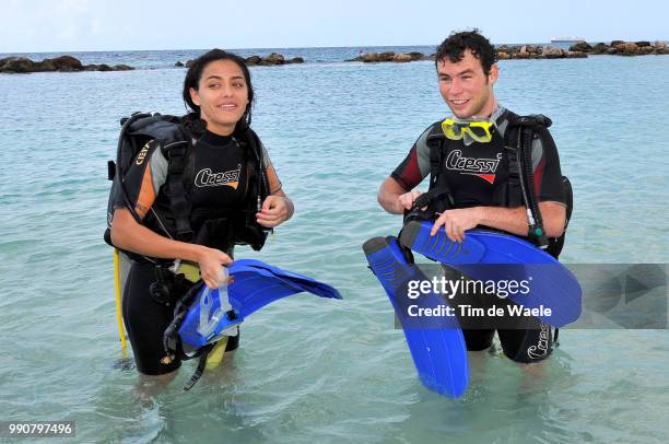 Curacao Hollidays 2009Mark Cavendish + Fionella Migliore Girlfriend Copine Vriendin, Vancance Vakantie, Priev Privat, Tim De Waele