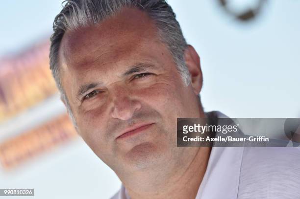 Director Genndy Tartakovsky attends Columbia Pictures and Sony Pictures Animation's World Premiere of 'Hotel Transylvania 3: Summer Vacation' at...
